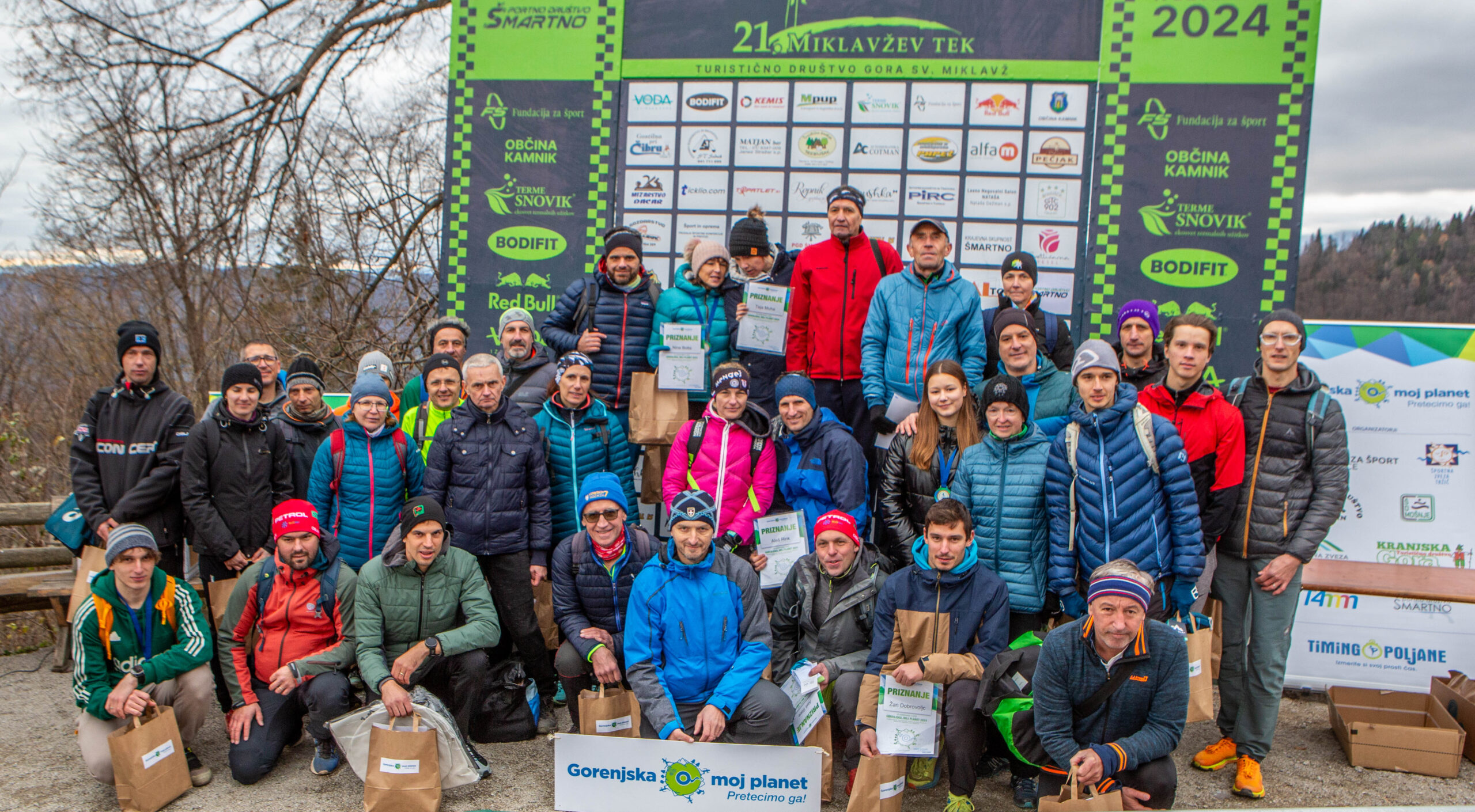 Pokalna zmagovalca Gorenjska, moj planet 2024 sta Jure Lapajne in Ela Jenčič